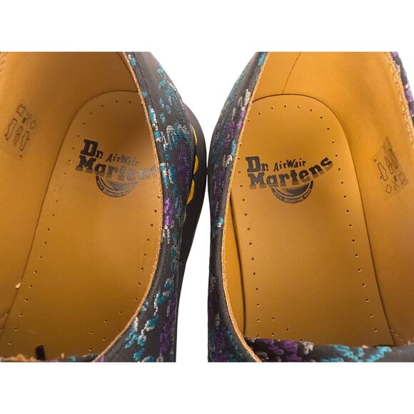 Dr. Martens 1461 Oxford Shoes Floral Jacquard Women's US 10, Mens 9 RARE! - Picture 8 of 11